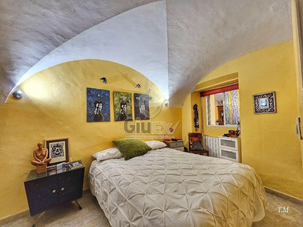 Schlafzimmer von Erdgeschoss zum Verkauf in Cáceres mit Klimaanlage, Heizung und Terrasse