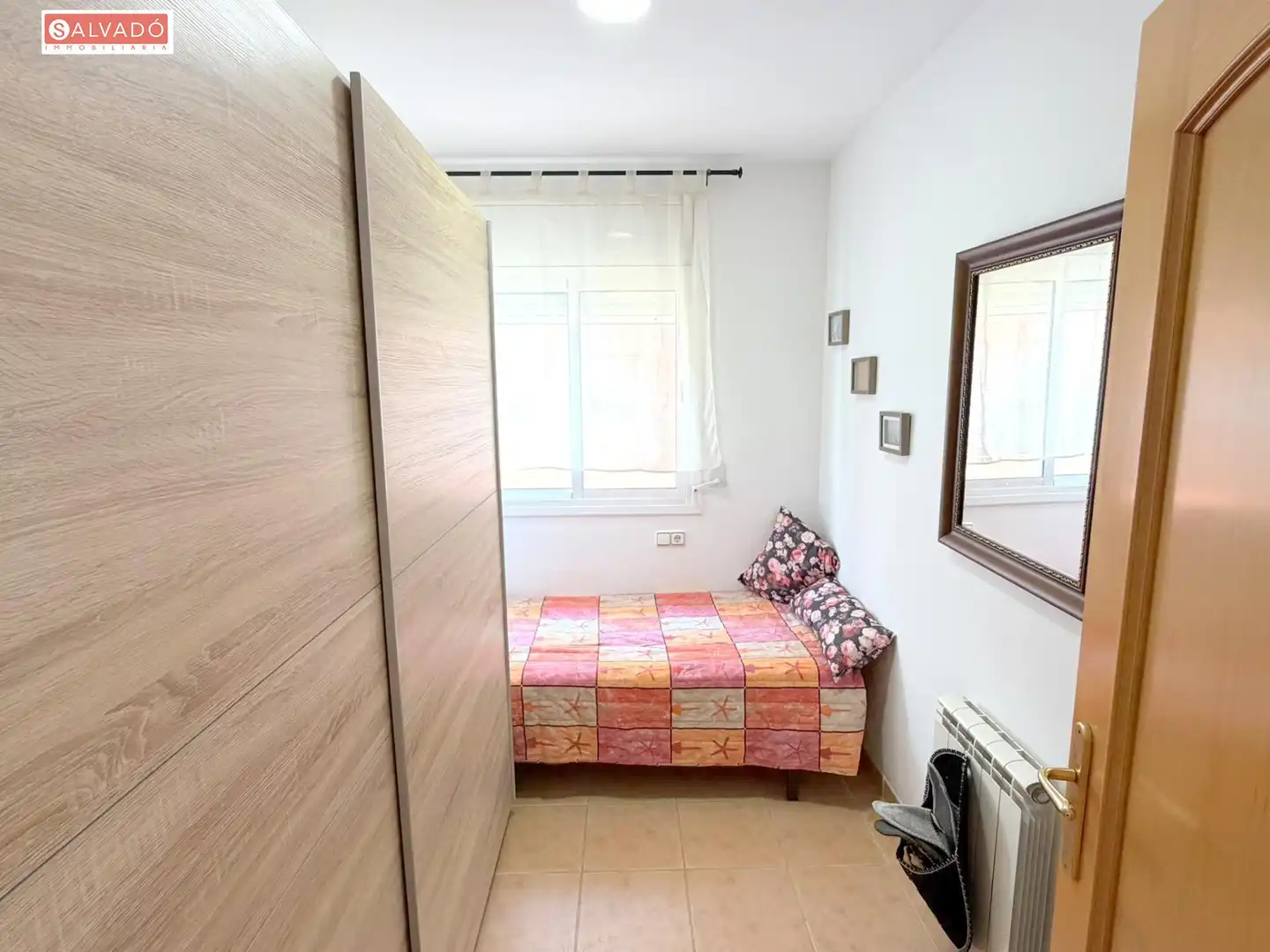 Bedroom of Flat for rent in Calafell  with Air Conditioner, Heating and Private garden