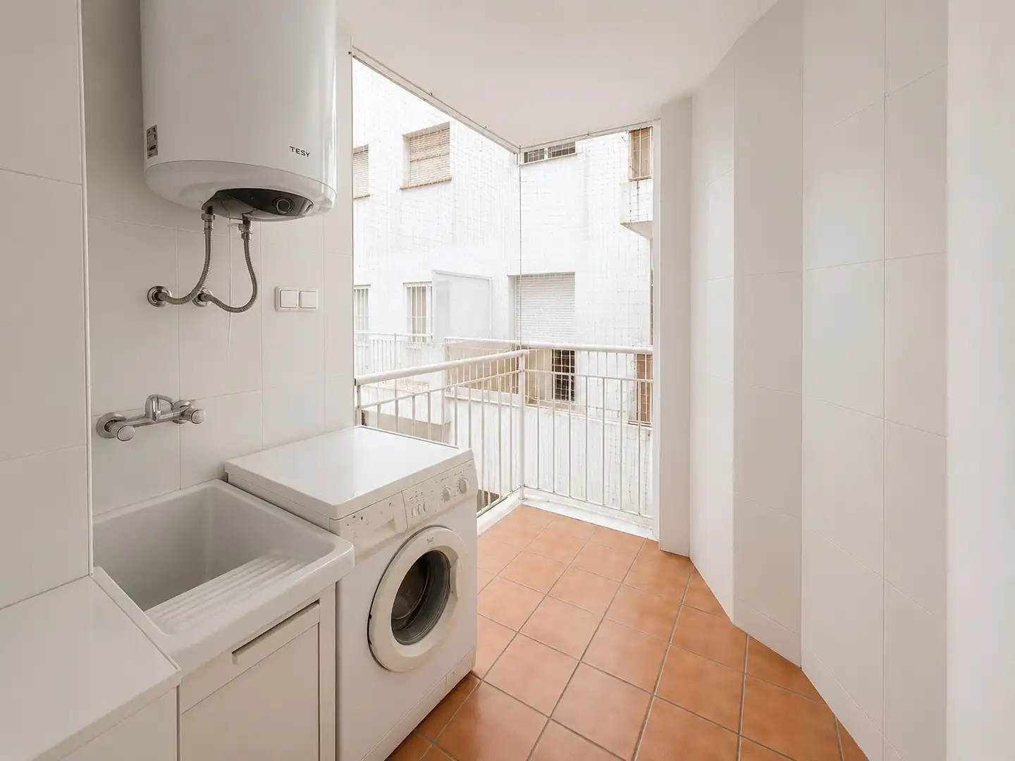 Balcony of Flat for sale in El Ejido  with Air Conditioner and Furnished