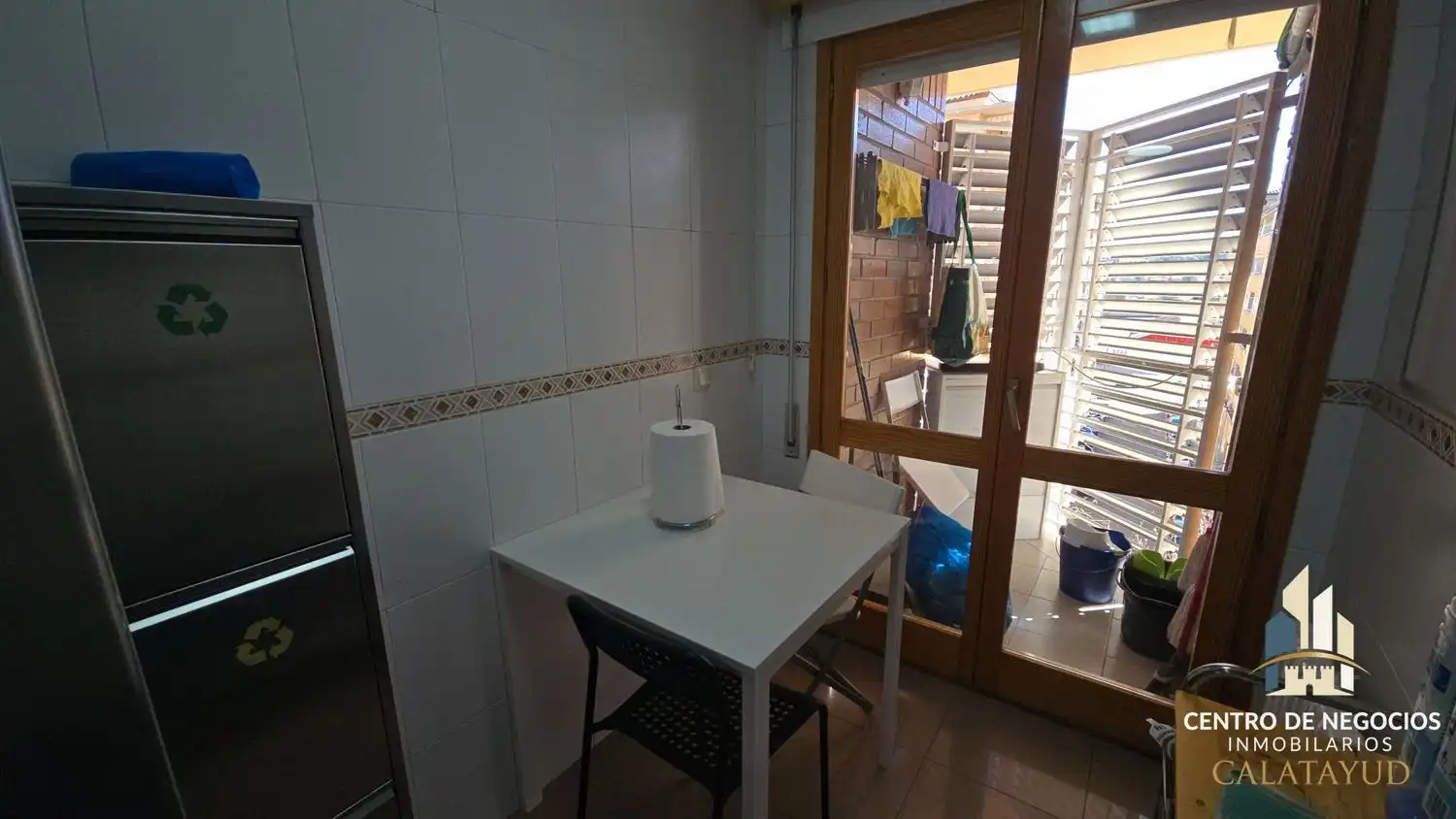 Küche von Wohnung zur untervermieten in Calatayud mit Klimaanlage, Heizung und Parkett