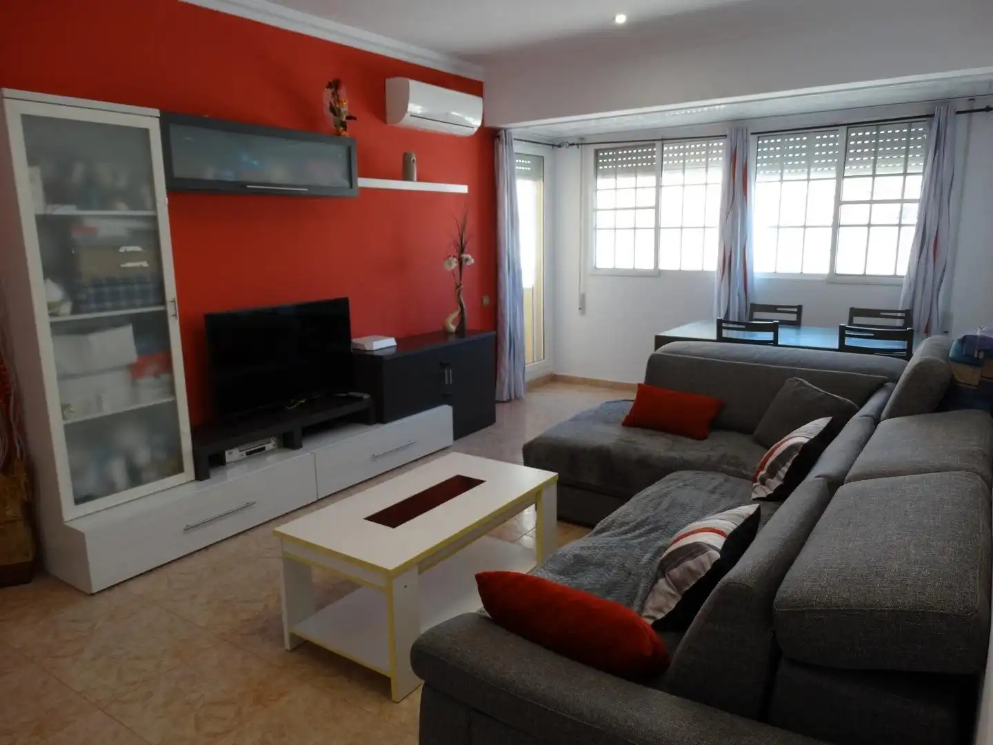 Sala de estar de Piso en venta en Amposta con Aire acondicionado, Calefacción y Terraza