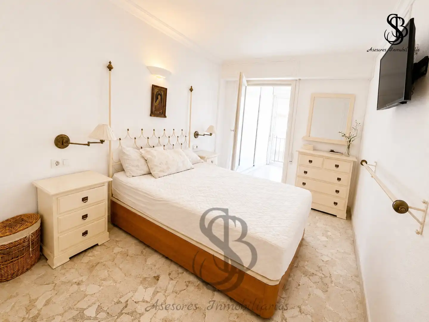 Schlafzimmer von Wohnungen zum Verkauf in Alicante / Alacant mit Klimaanlage, Heizung und Terrasse