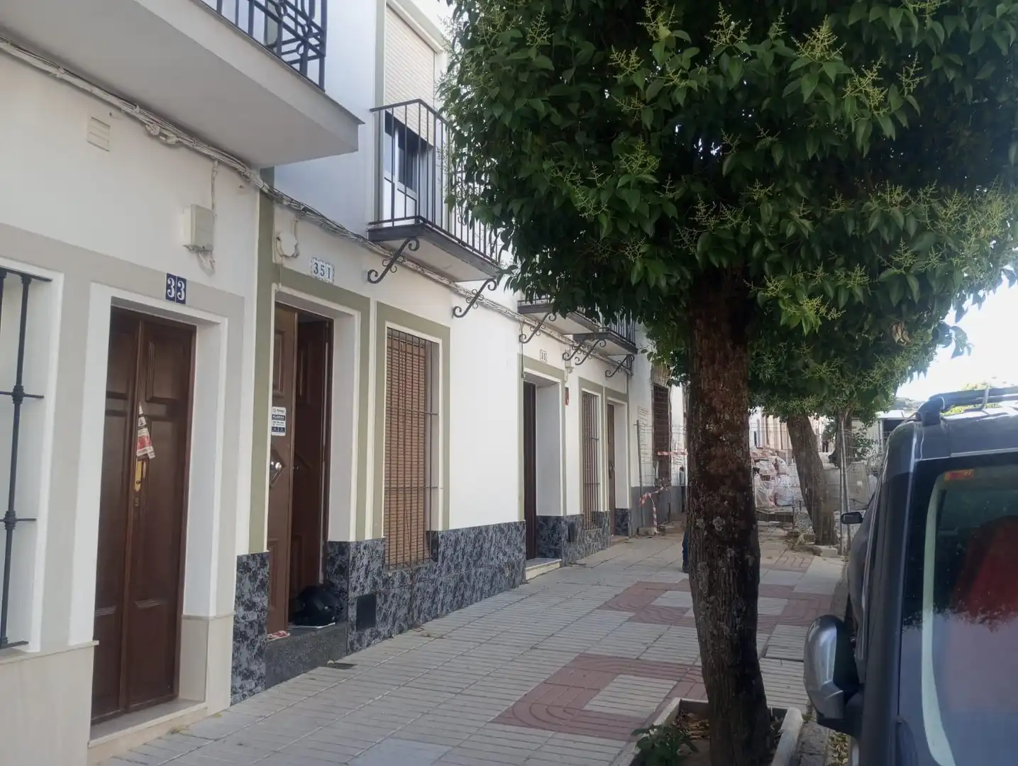 Vista exterior de Piso en venta en Monesterio
