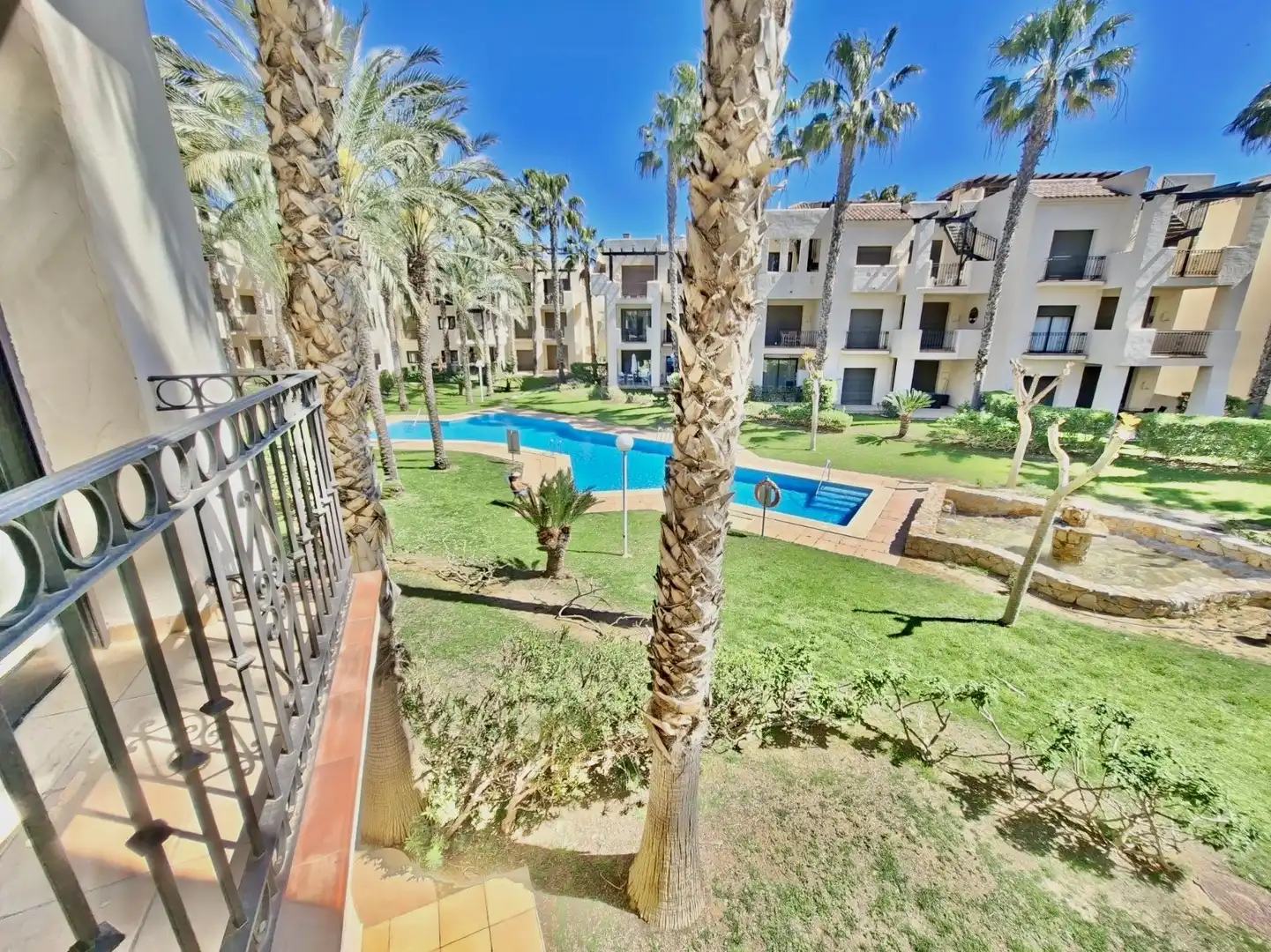 Vista exterior de Piso en venta en San Javier con Aire acondicionado, Jardín privado y Terraza