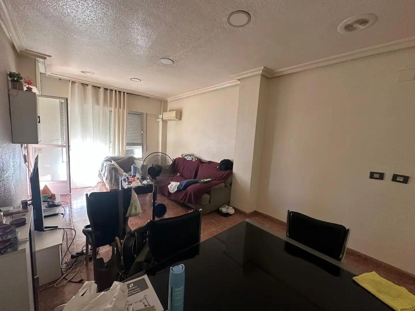 Living room of Flat for sale in Alcantarilla  with Furnished