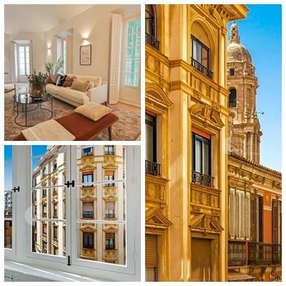 Exterior view of Flat for sale in Málaga Capital  with Air Conditioner, Heating and Furnished