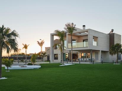 Vista exterior de Casa o xalet en venda en Molina de Segura amb Aire condicionat, Calefacció i Jardí privat