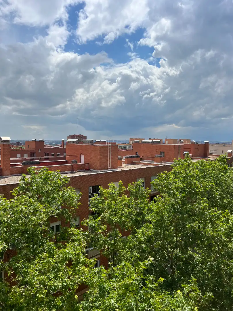 Vista exterior de Piso en venta en Madrid con Calefacción, Terraza y Horno