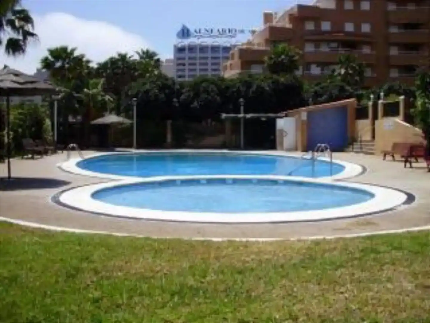 Schwimmbecken von Wohnungen zur Miete in Oropesa del Mar / Orpesa mit Klimaanlage, Schwimmbad und Balkon
