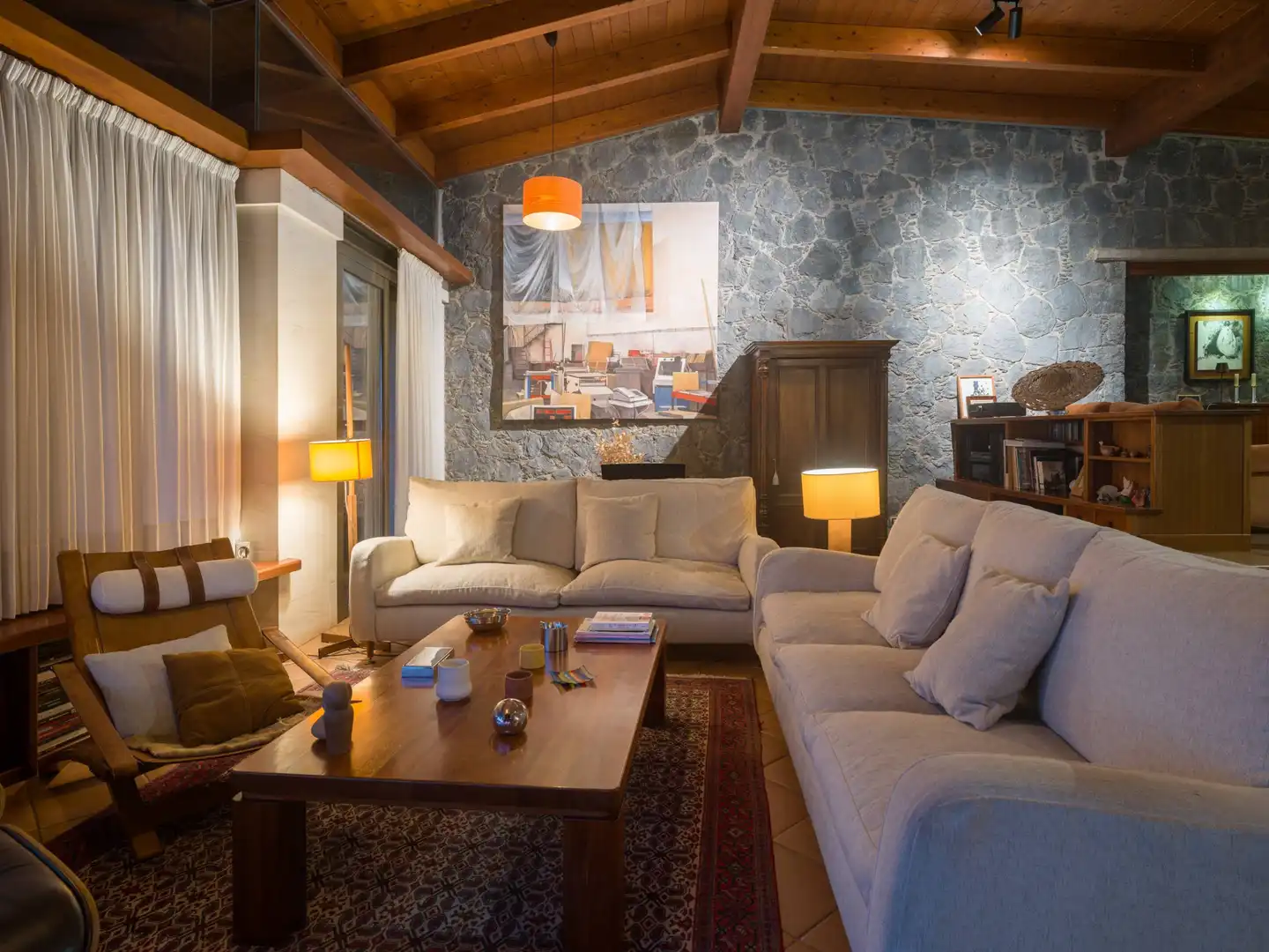 Sala de estar de Casa o chalet en venta en Tacoronte con Calefacción, Jardín privado y Terraza