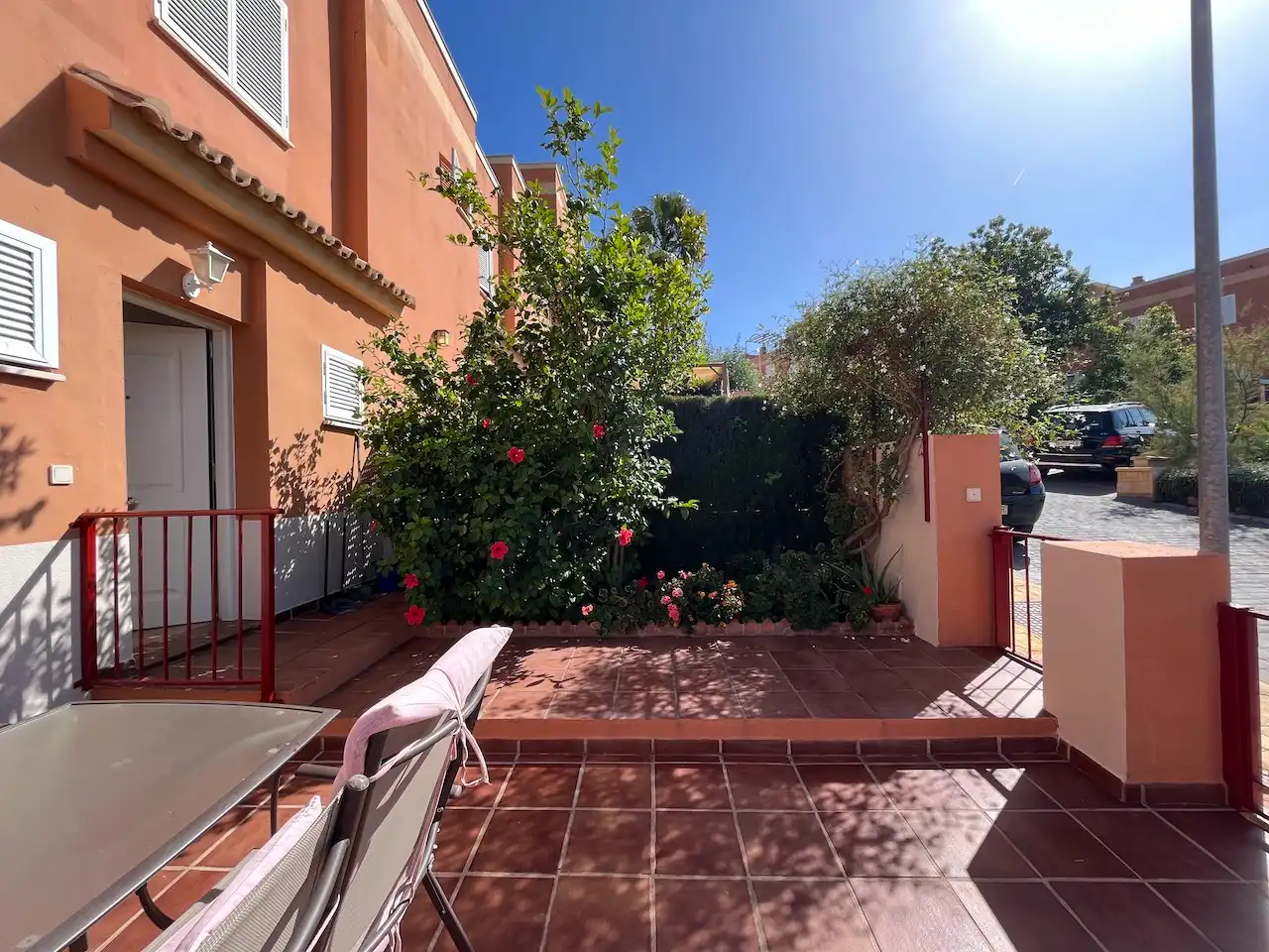 Terraza de Casa adosada en venta en Vélez-Málaga con Aire acondicionado, Calefacción y Jardín privado