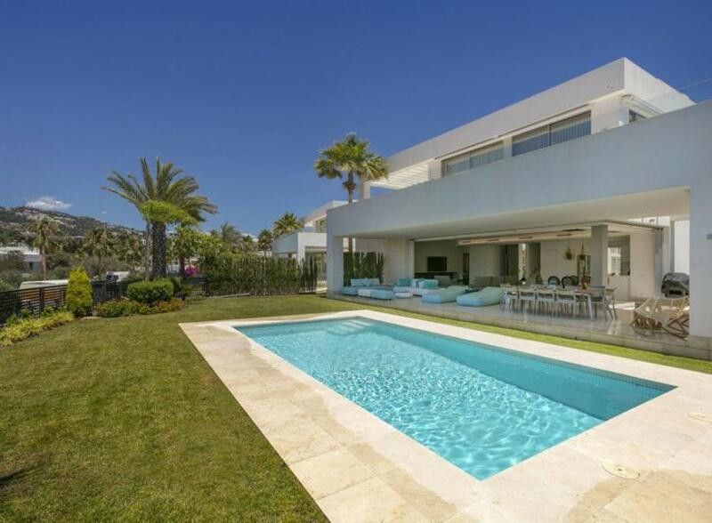 Jardí de Casa o xalet de lloguer en Marbella amb Aire condicionat, Calefacció i Jardí privat