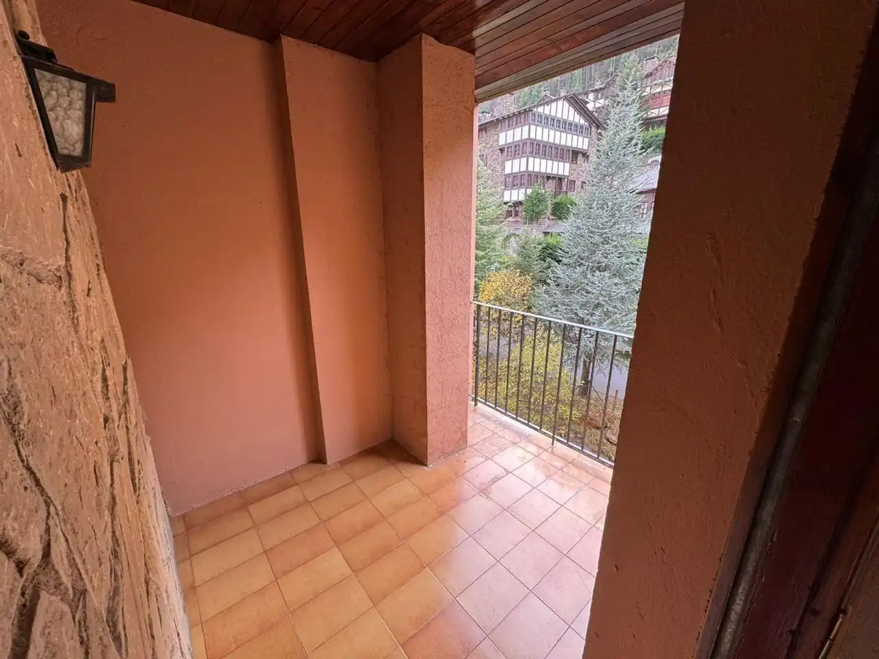 Terraza de Apartamento en venta en La Massana con Parquet, Amueblado y Balcón