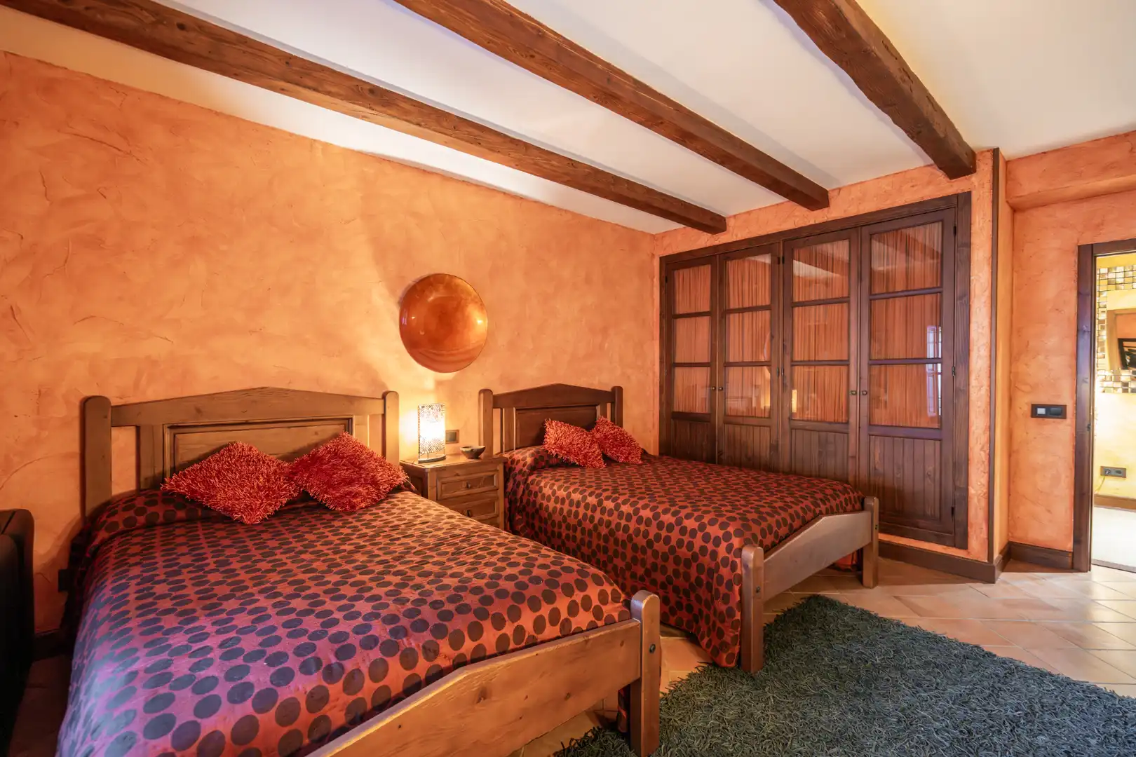 Bedroom of Houses for sale in Manzanares El Real  with Air Conditioner, Heating and Private garden