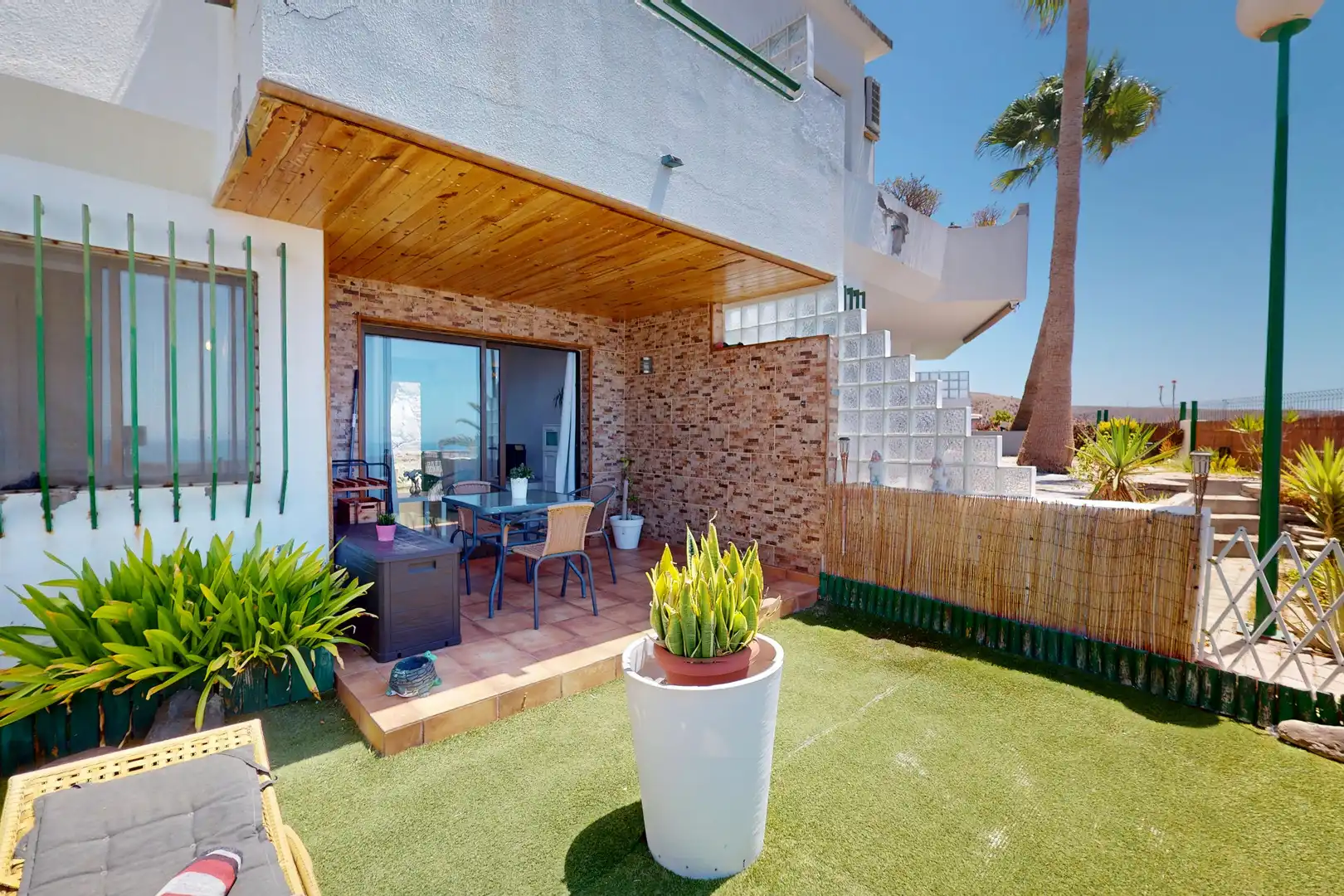 Terrace of Flat for sale in Mogán  with Air Conditioner, Heating and Terrace