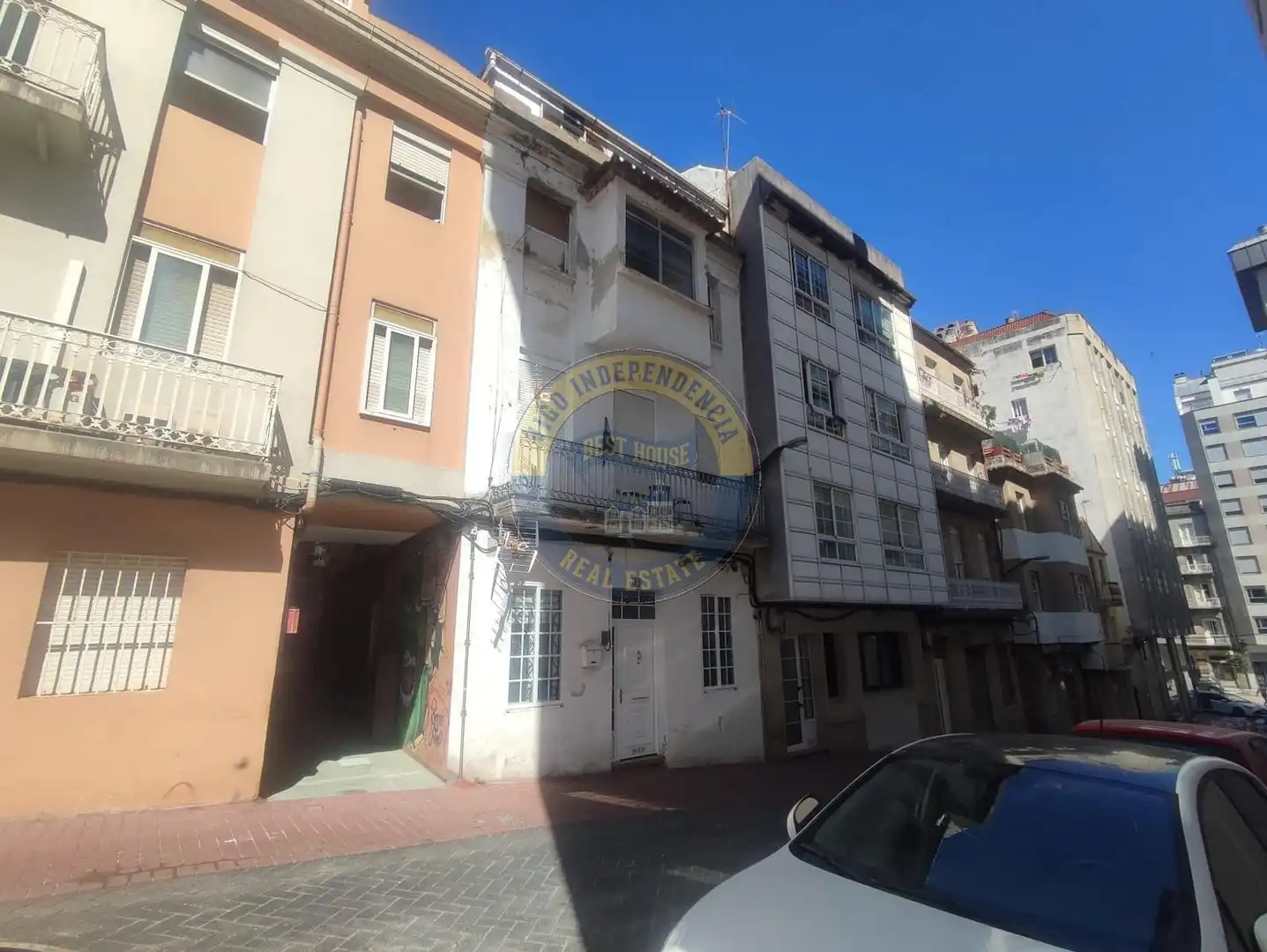 Exterior view of Flat for sale in Vigo 