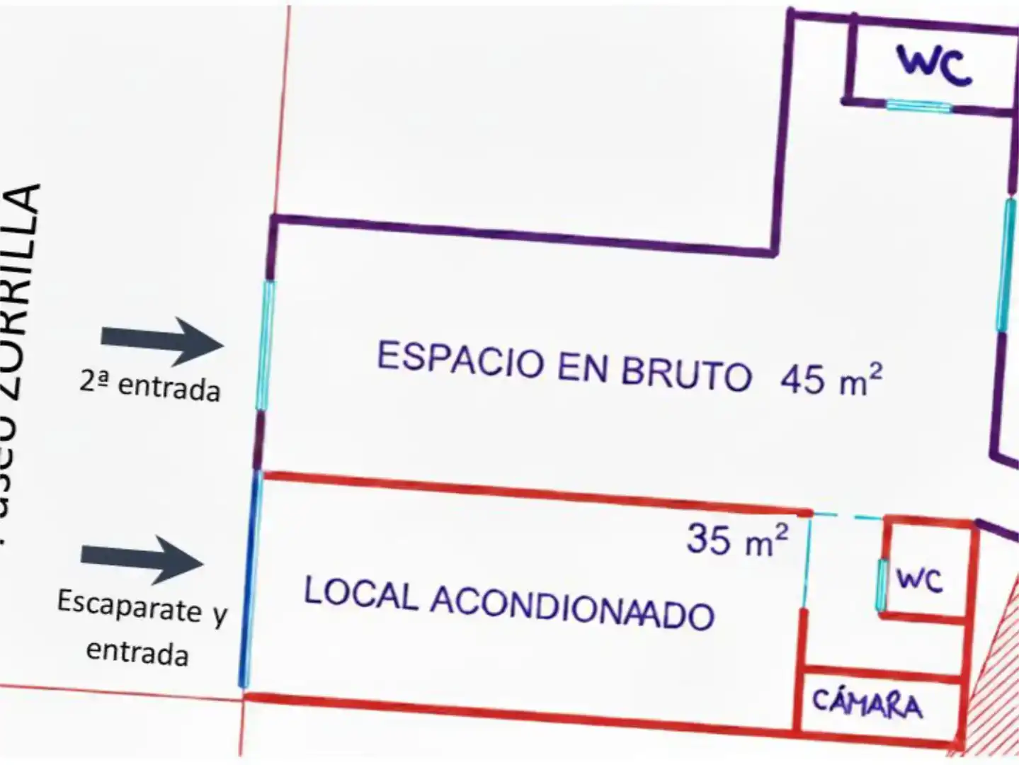 Local en venda en Valladolid amb Aire condicionat i Moblat
