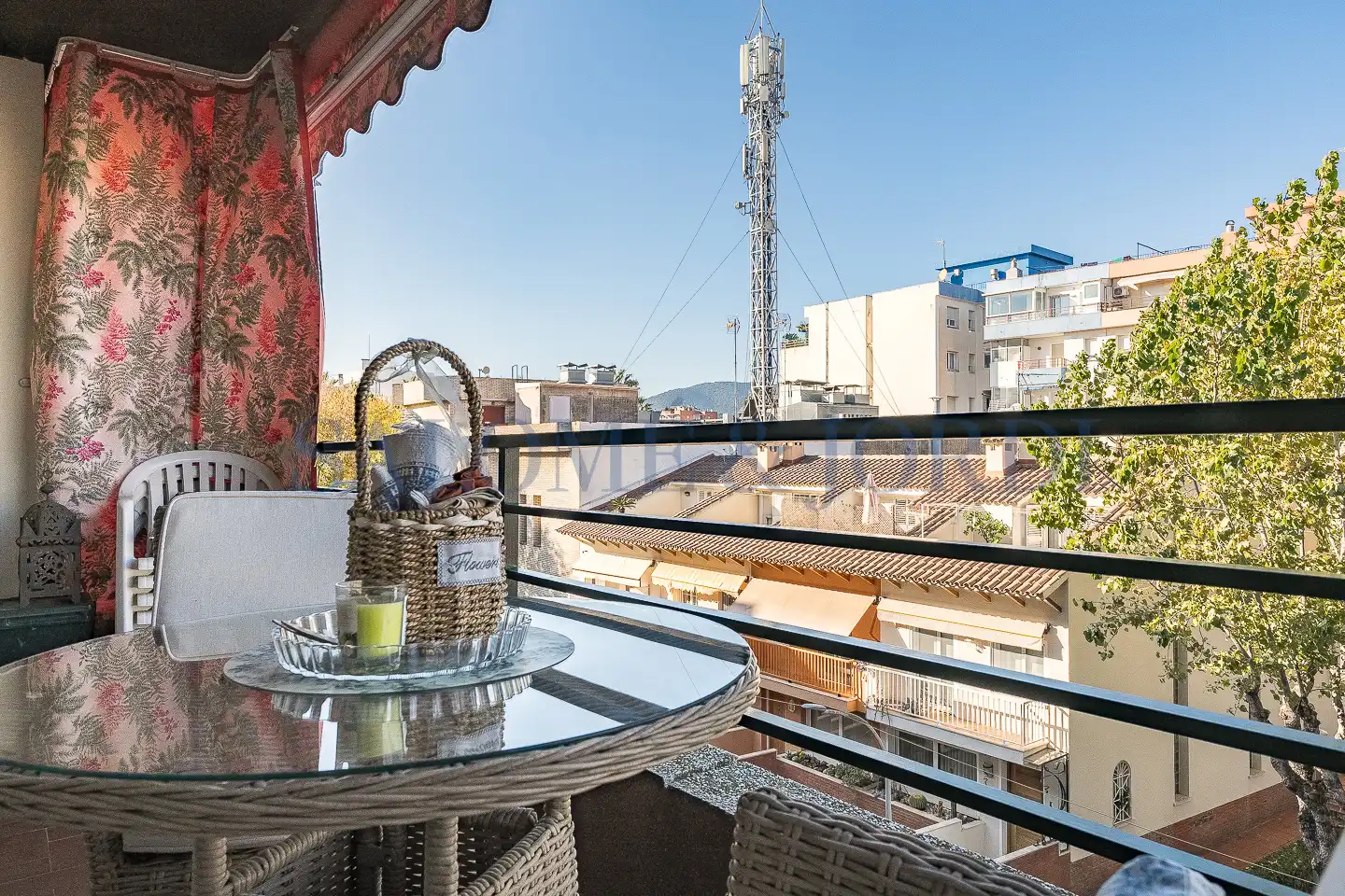 Terrasse von Wohnung zum Verkauf in Vilassar de Mar mit Klimaanlage, Heizung und Parkett