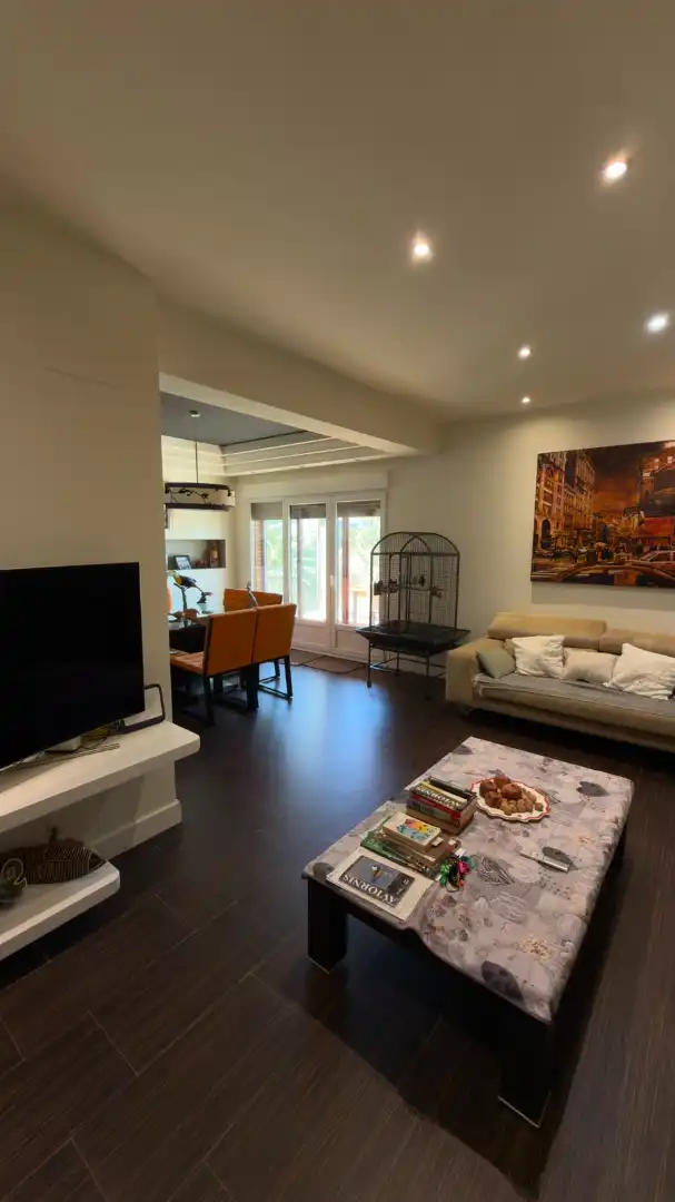 Sala d'estar de Casa o xalet en venda en Manzanares El Real amb Aire condicionat, Calefacció i Jardí privat