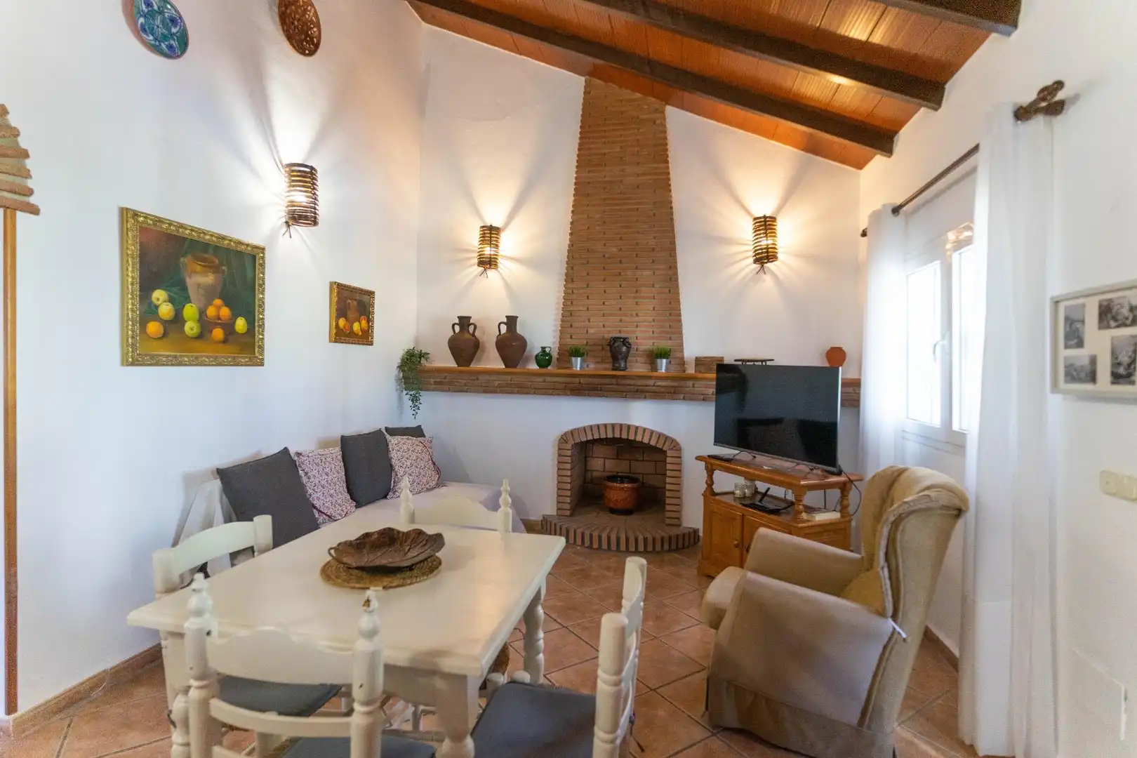 Sala de estar de Casa o chalet en venta en Alhaurín El Grande con Aire acondicionado, Calefacción y Terraza