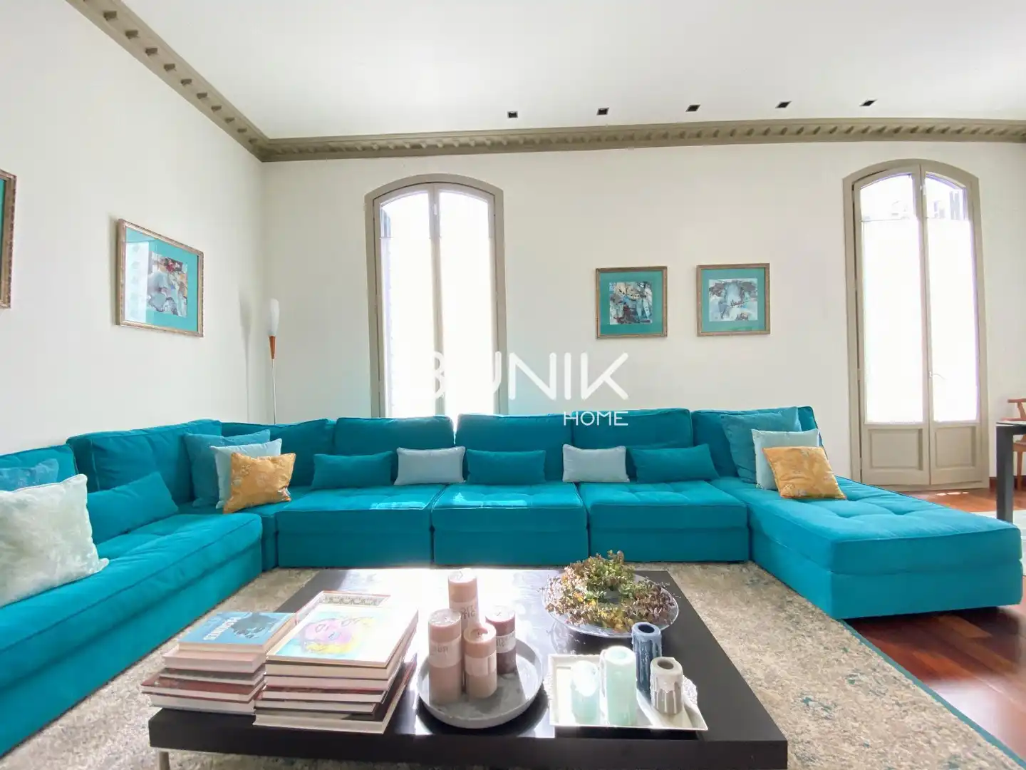 Living room of Flat for rent in Eixample