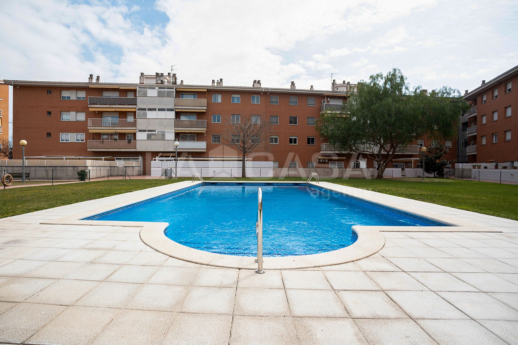 Swimming pool of Flat for sale in Canovelles  with Storage room, Swimming Pool and Balcony