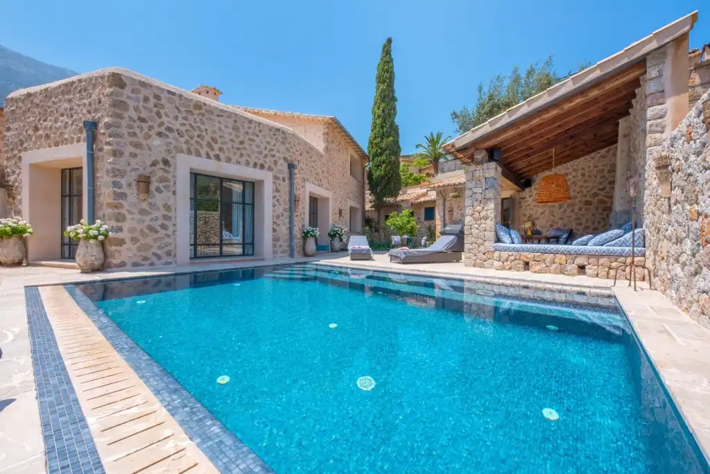 Swimming pool of Country homes for sale in Deià  with Air Conditioner, Heating and Terrace
