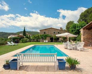 Jardí de Finca rústica en venda en Calonge amb Terrassa i Piscina