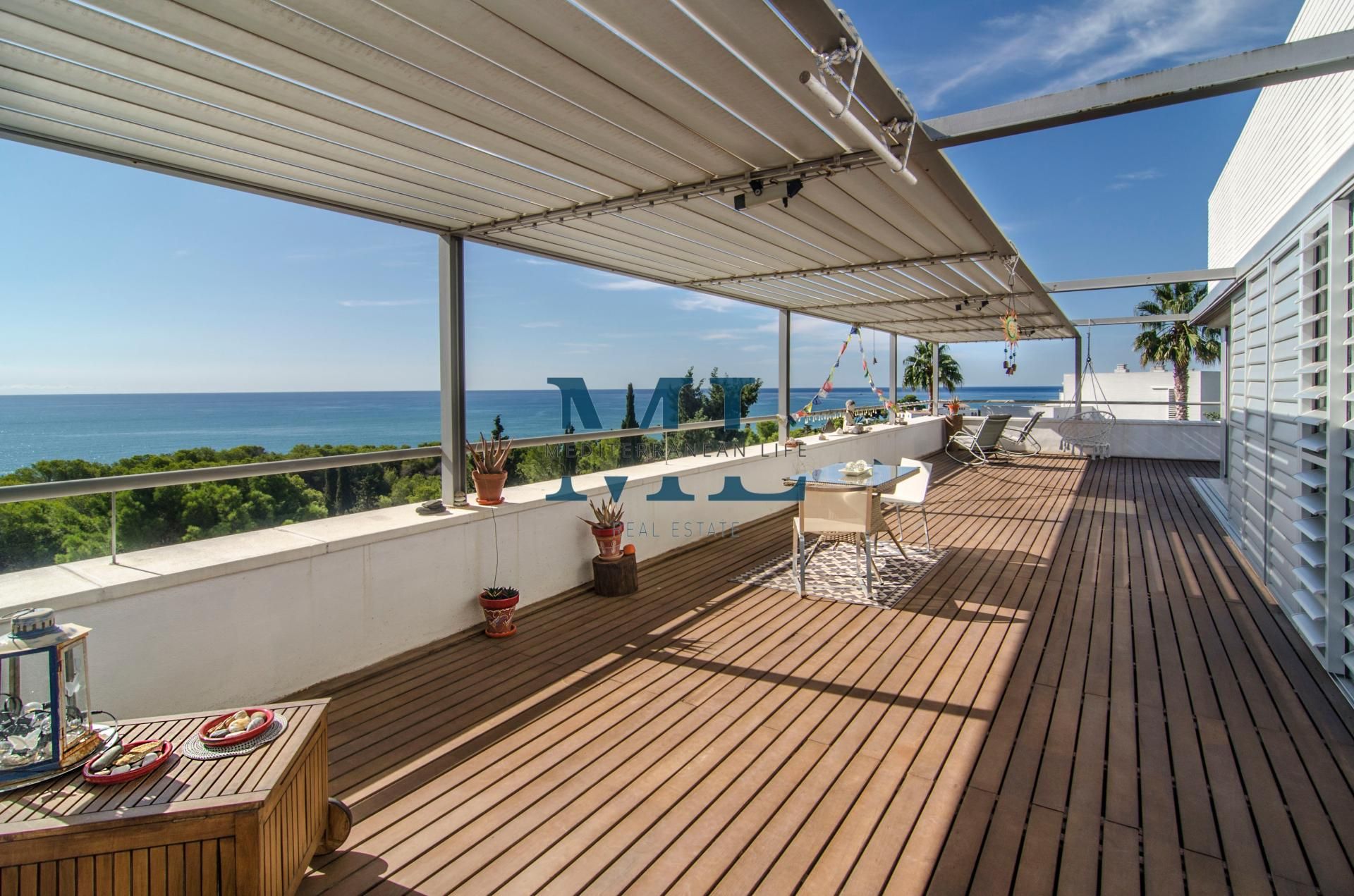 Terrassa de Dúplex en venda en Sant Pere de Ribes amb Calefacció, Jardí privat i Terrassa