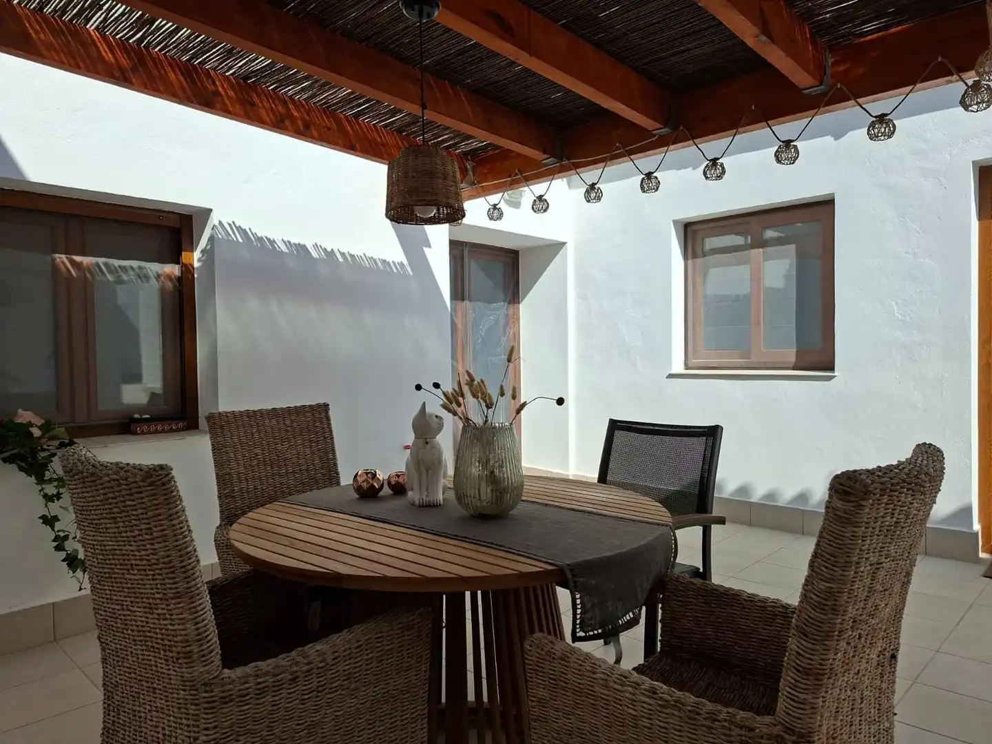 Terraza de Casa adosada en venta en Dénia con Calefacción