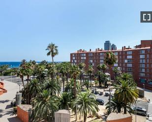 Exterior view of Flat to rent in  Barcelona Capital  with Air Conditioner, Heating and Furnished