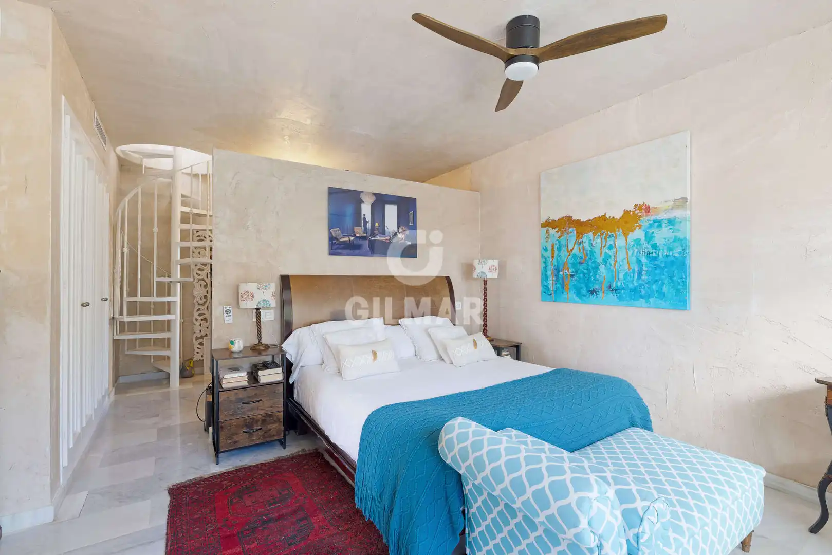 Schlafzimmer von Maisonette zum Verkauf in Estepona mit Heizung, Abstellraum und Balkon