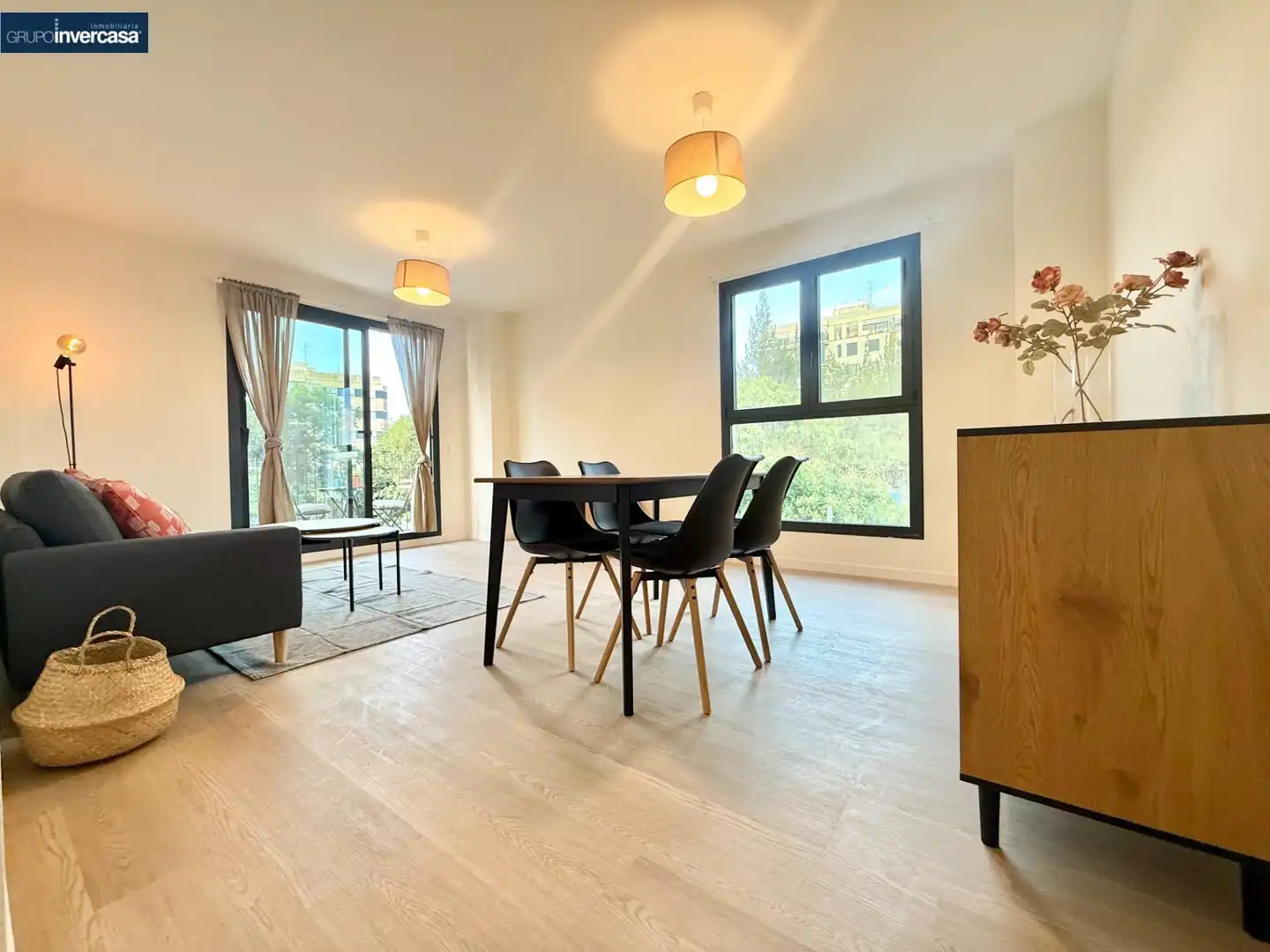 Wohnzimmer von Wohnung zur Miete in Quart de Poblet mit Klimaanlage, Abstellraum und Möbliert