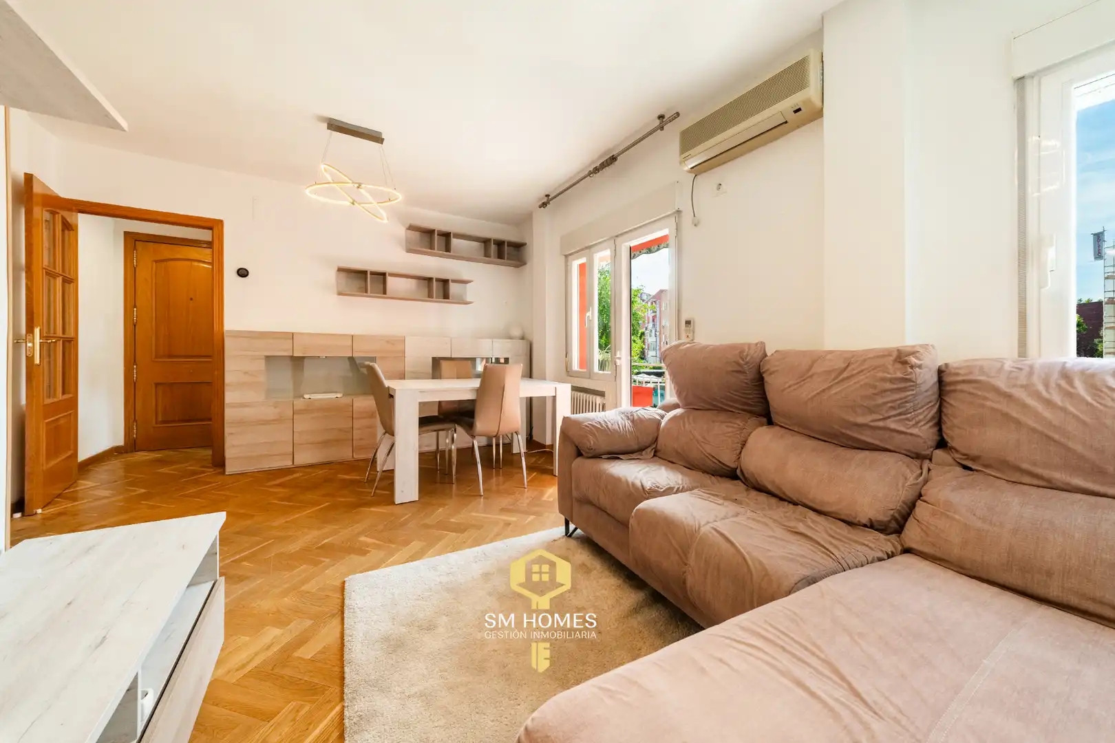 Sala de estar de Piso en venta en Alcorcón con Aire acondicionado, Calefacción y Terraza