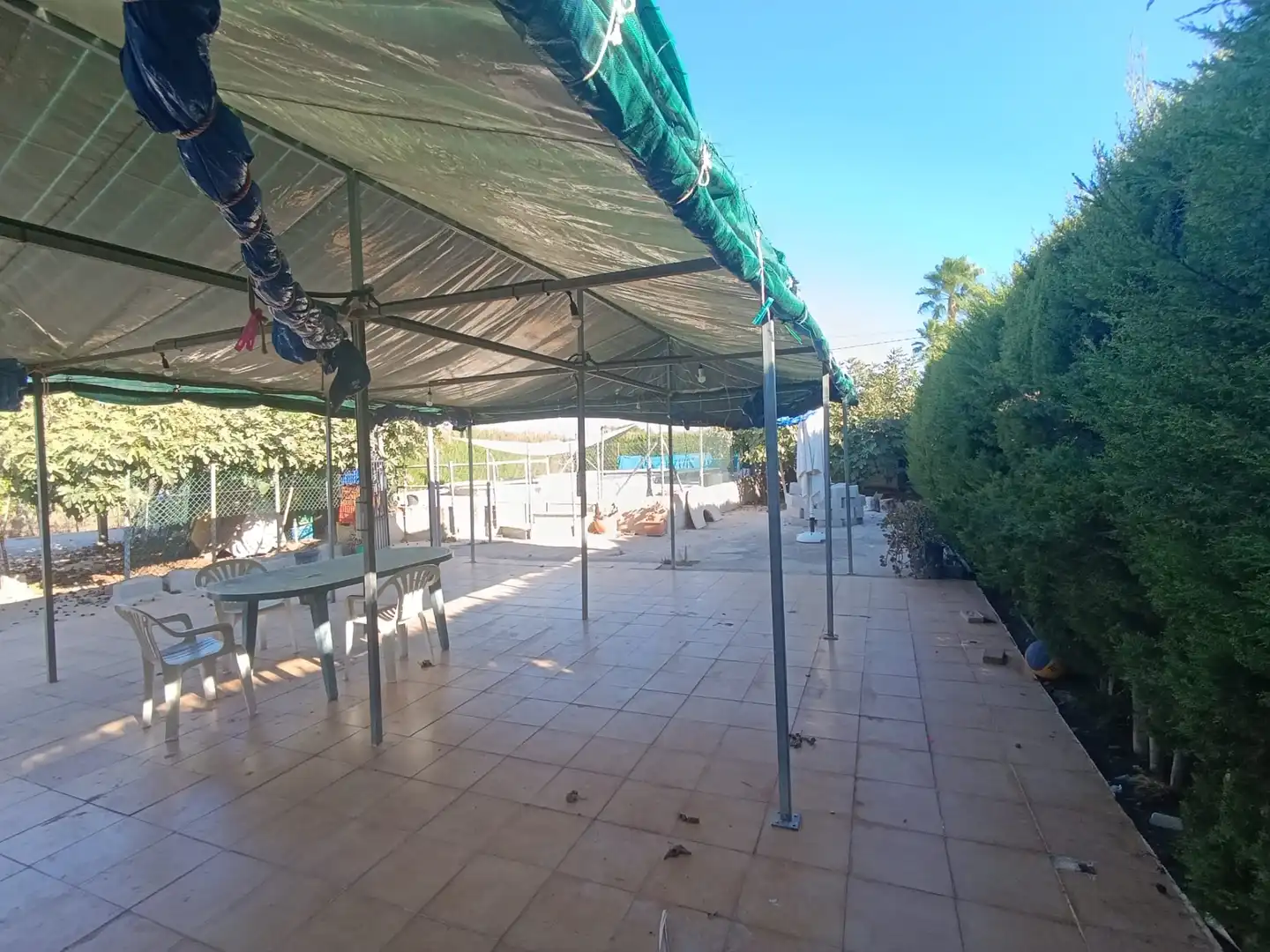 Terrassa de Finca rústica en venda en San Javier amb Aire condicionat i Moblat