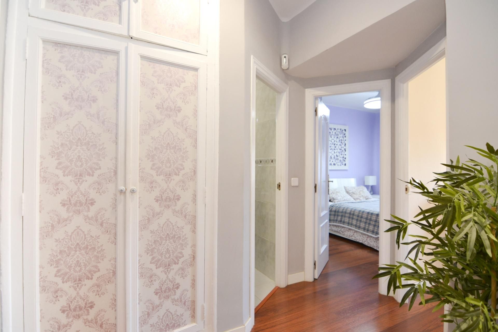 Bedroom of Flat for sale in  Madrid Capital  with Heating