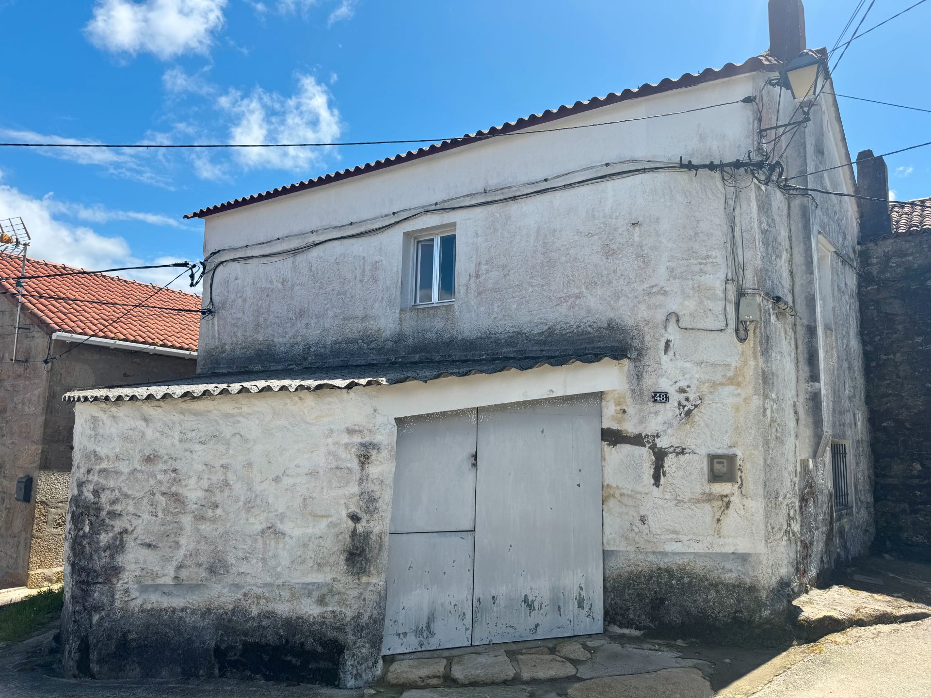 Vista exterior de Finca rústica en venda en Muros
