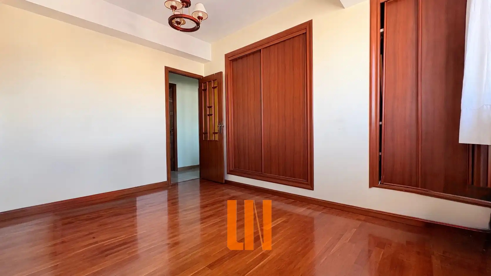 Bedroom of Flat for sale in A Coruña Capital   with Parquet flooring and Balcony