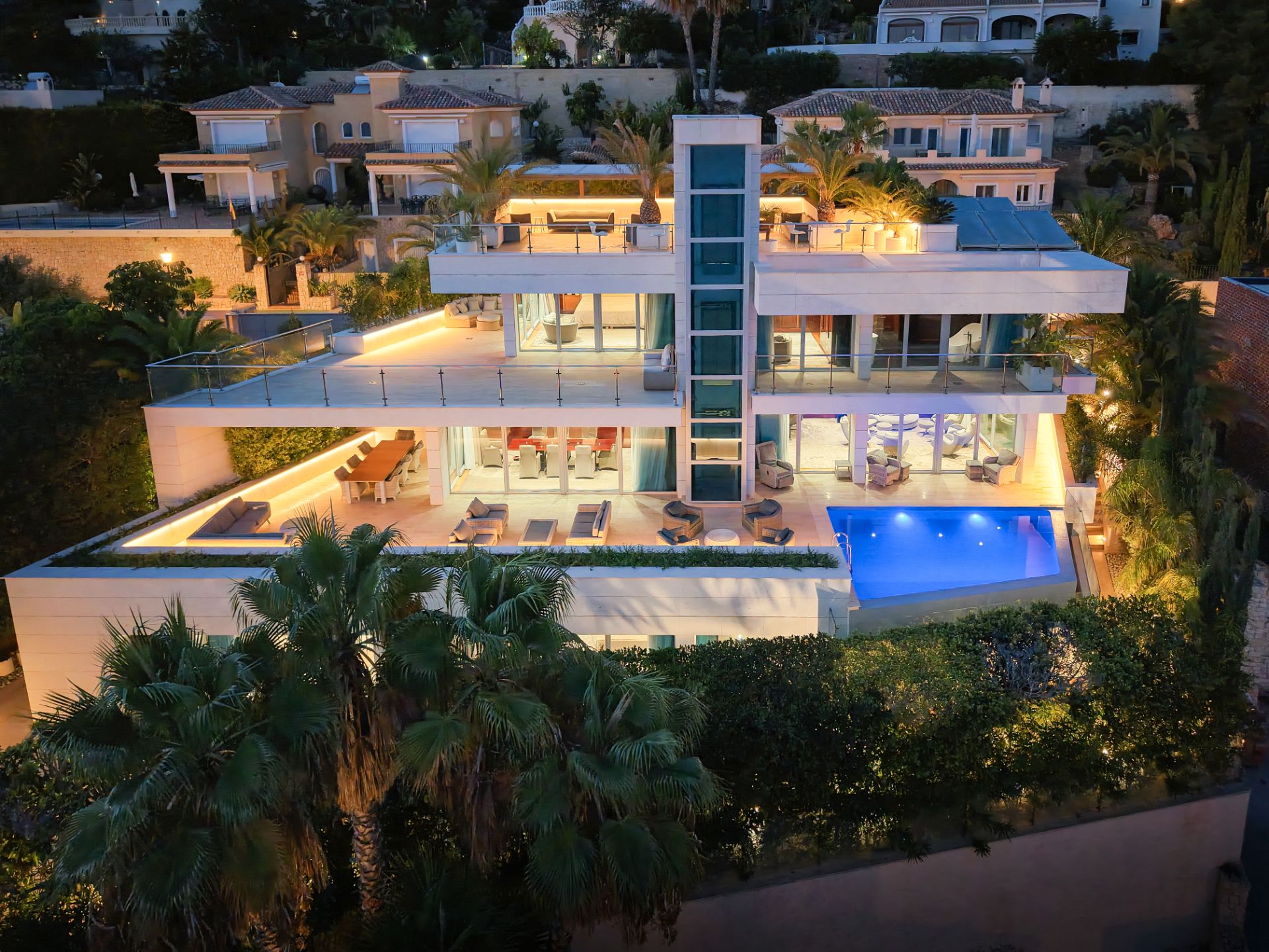 Vista exterior de Casa o chalet en venta en Altea con Aire acondicionado, Calefacción y Jardín privado