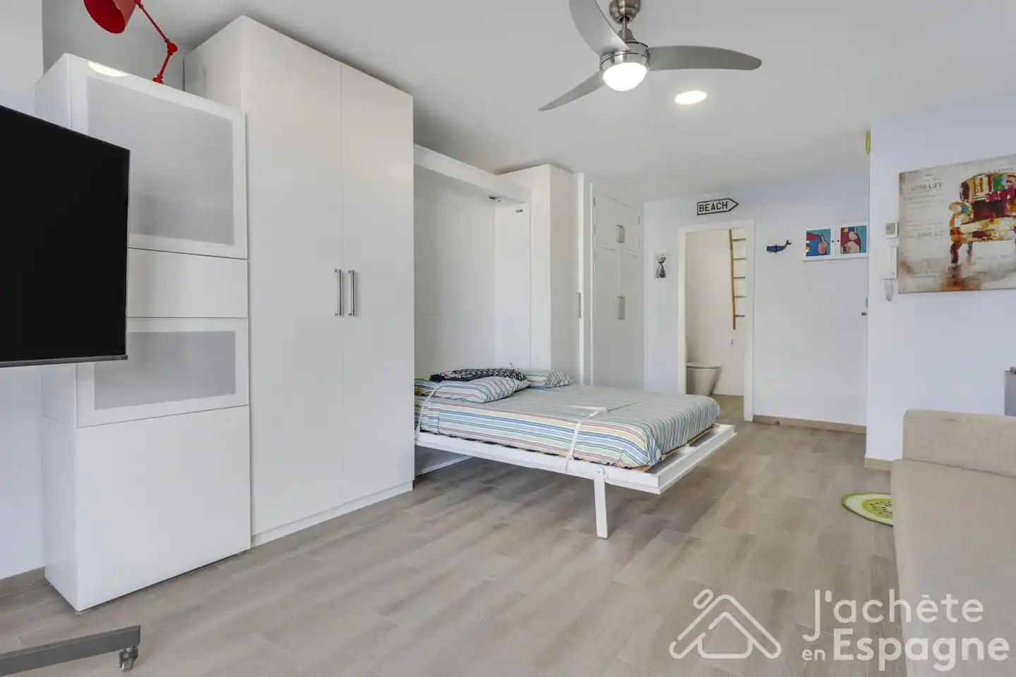 Habitación de Estudio en venta en Sueca con Aire acondicionado, Terraza y Amueblado