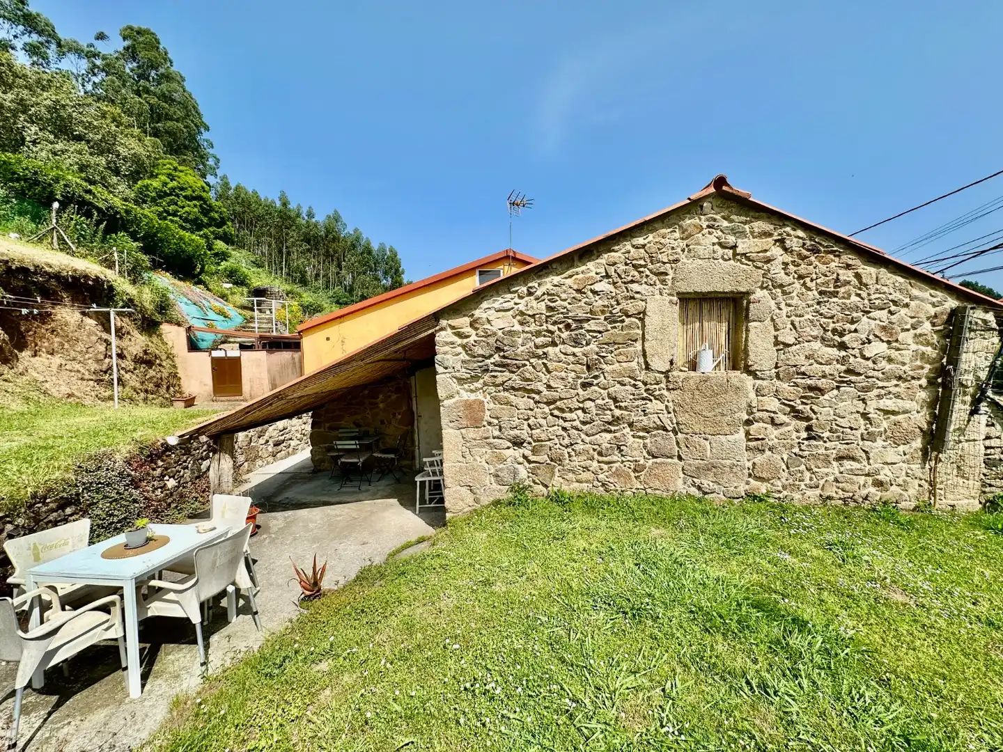 Exterior view of Country homes for sale in Ferrol  with Heating, Terrace and Storage room