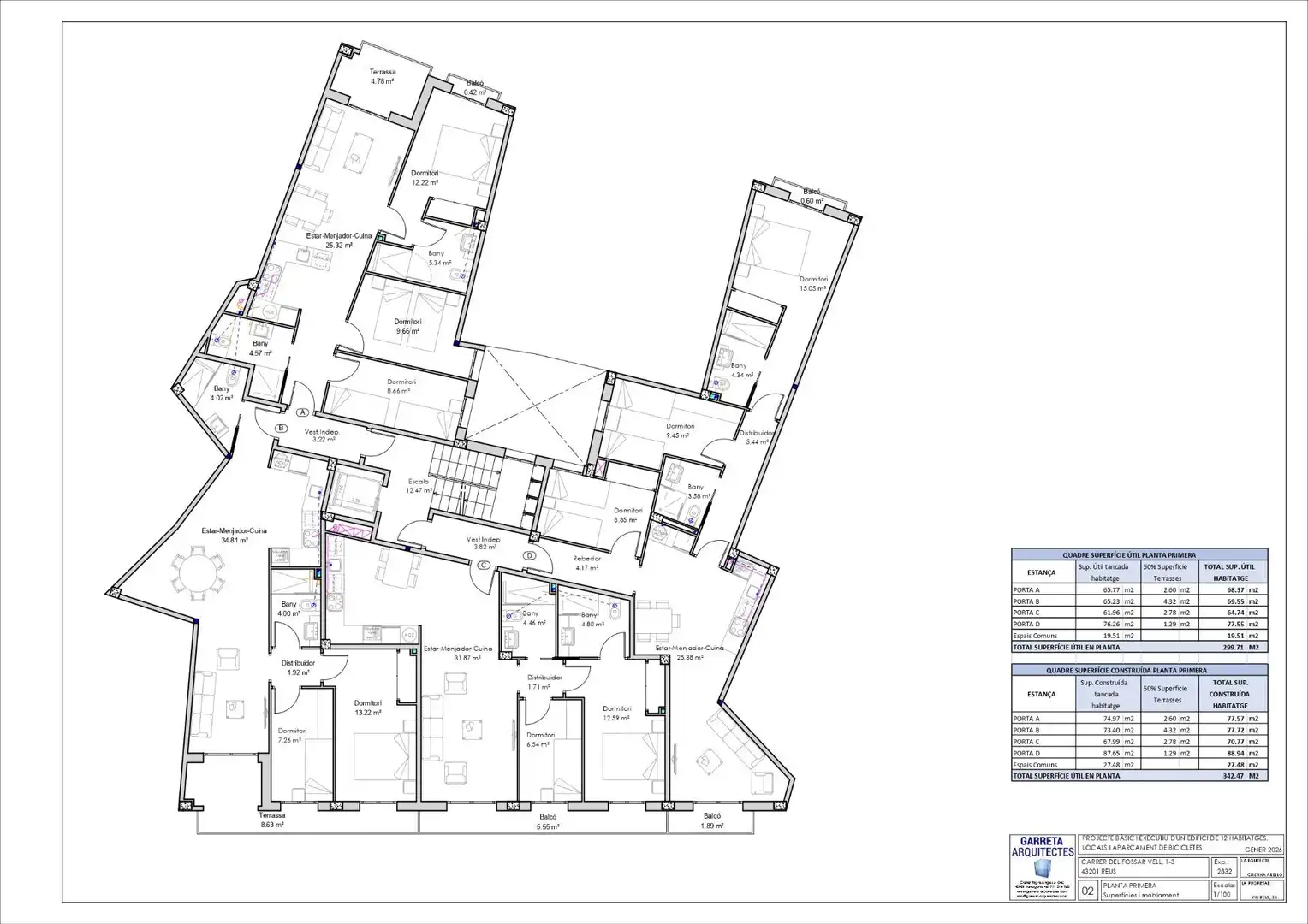 Wohnung mit Aufzug zum Verkauf in Carrer del Fossar Vell, imagen 13