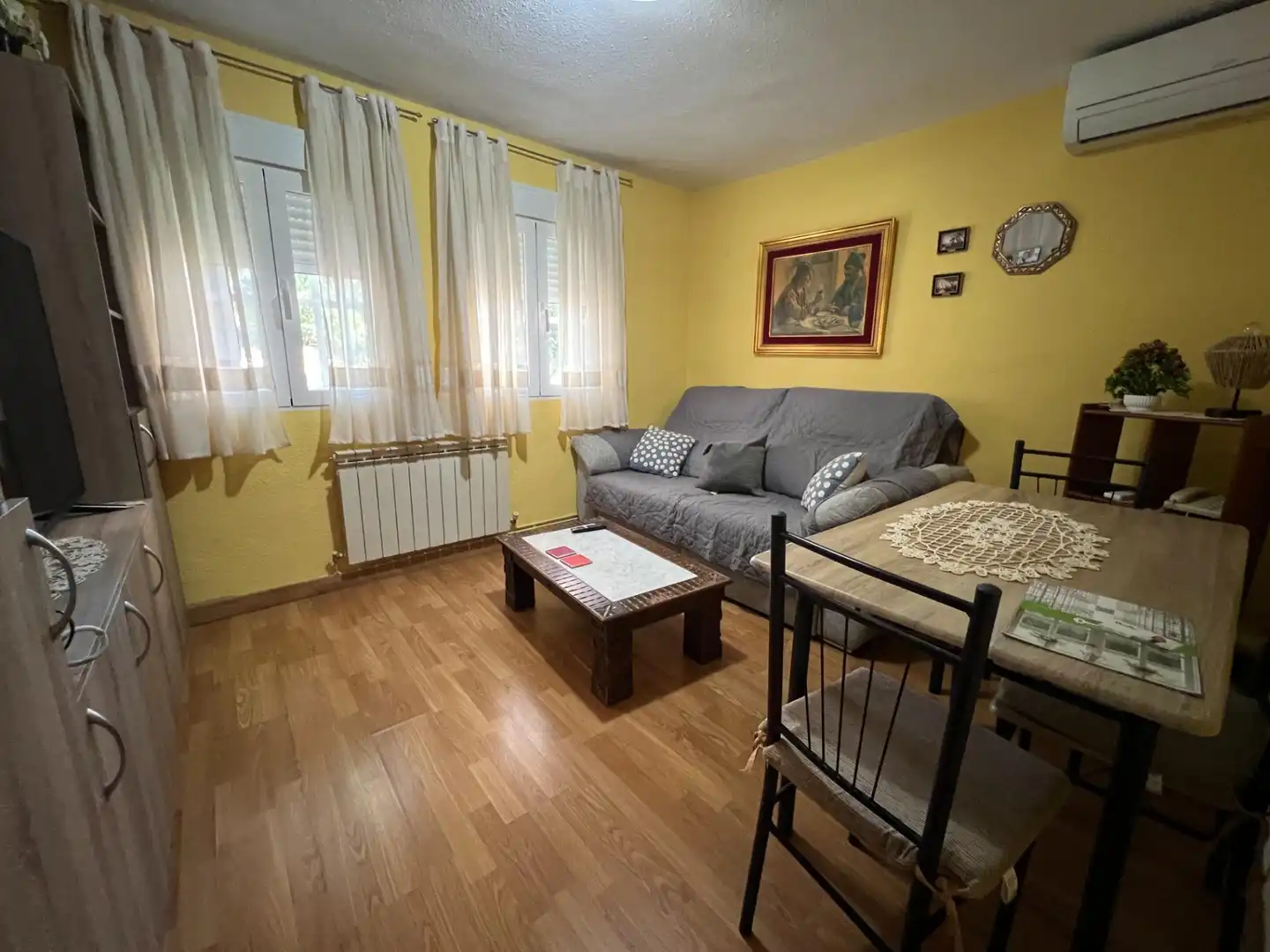 Sala d'estar de Pis en venda en Madrid amb Aire condicionat i Calefacció