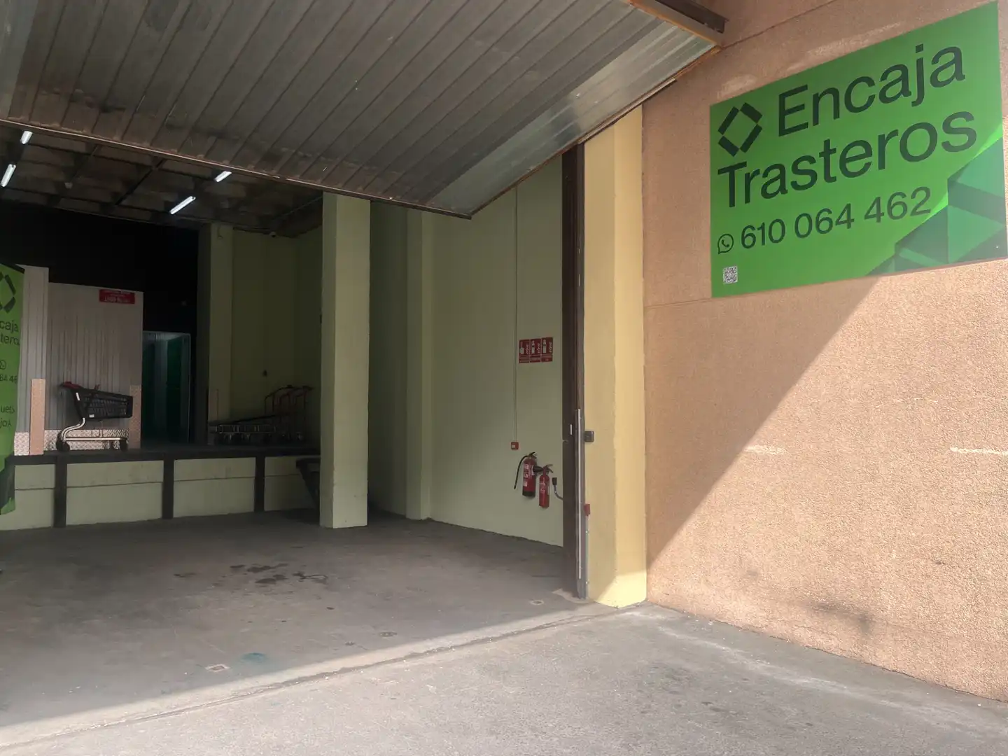 Traster de lloguer en Madrid amb Alarma