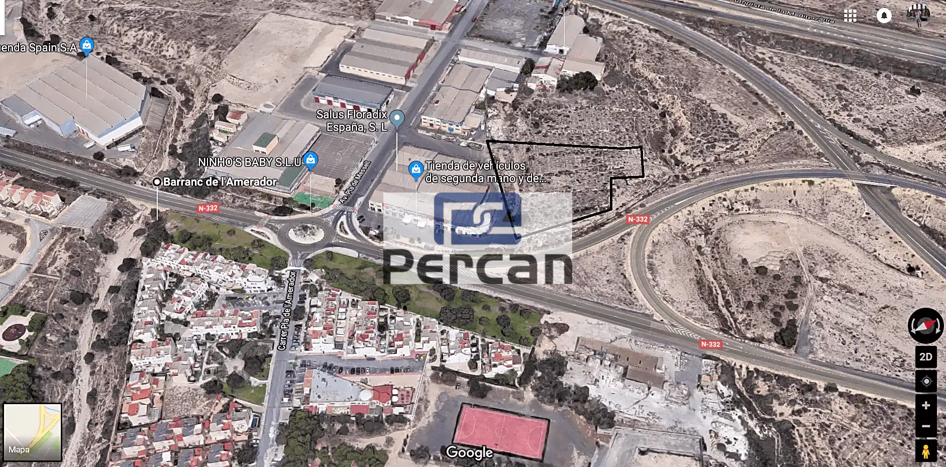 Residential land for sale in Pueblo Español - Coveta Fumá