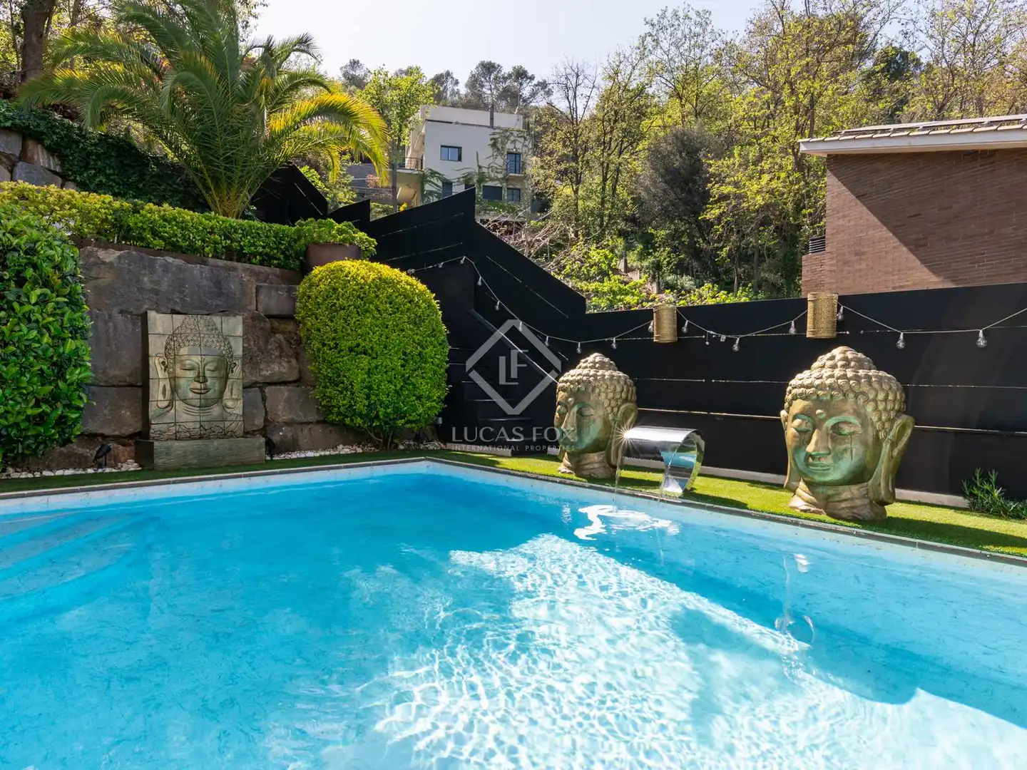Piscina de Casa o chalet en venta en Sant Cugat del Vallès con Aire acondicionado, Calefacción y Jardín privado
