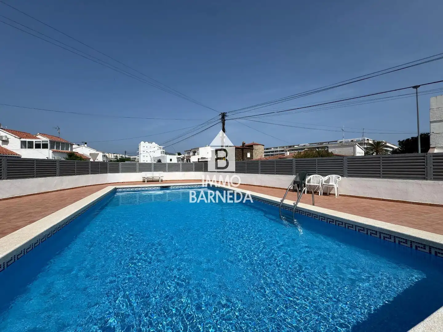 Piscina de Casa adosada en venta en Roses con Jardín privado, Terraza y Trastero