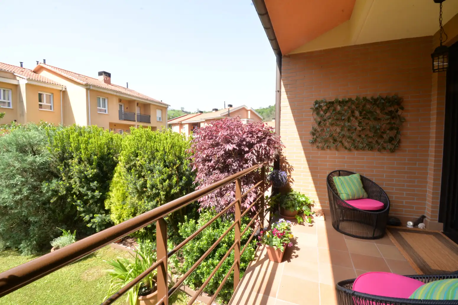 Terraza de Casa adosada en venta en Morcín con Calefacción, Jardín privado y Terraza