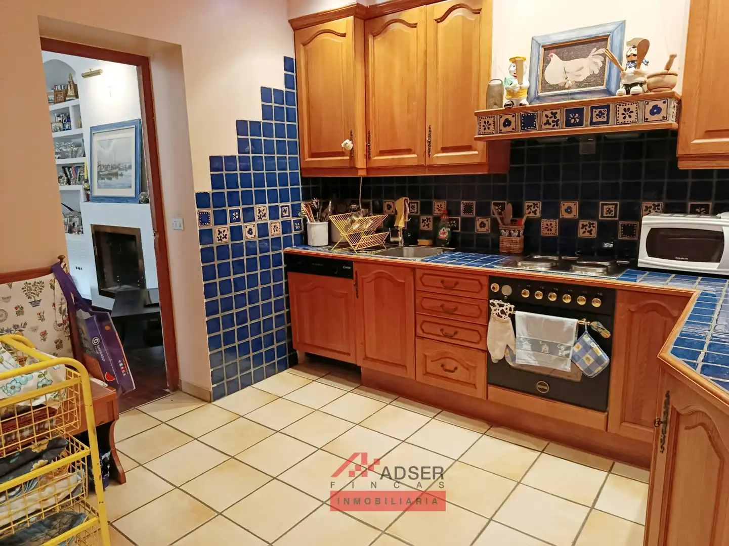 Kitchen of Houses for sale in Nalda  with Private garden, Storage room and Swimming Pool