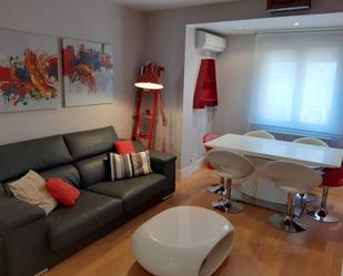 Sala d'estar de Pis de lloguer en  Zaragoza Capital amb Aire condicionat, Calefacció i Parquet